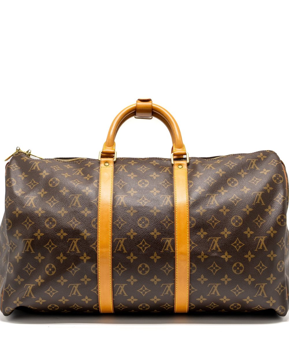 AAA Replica Louis Vuitton LV KEEPALL 55 MONOGRAM CANVAS GHW