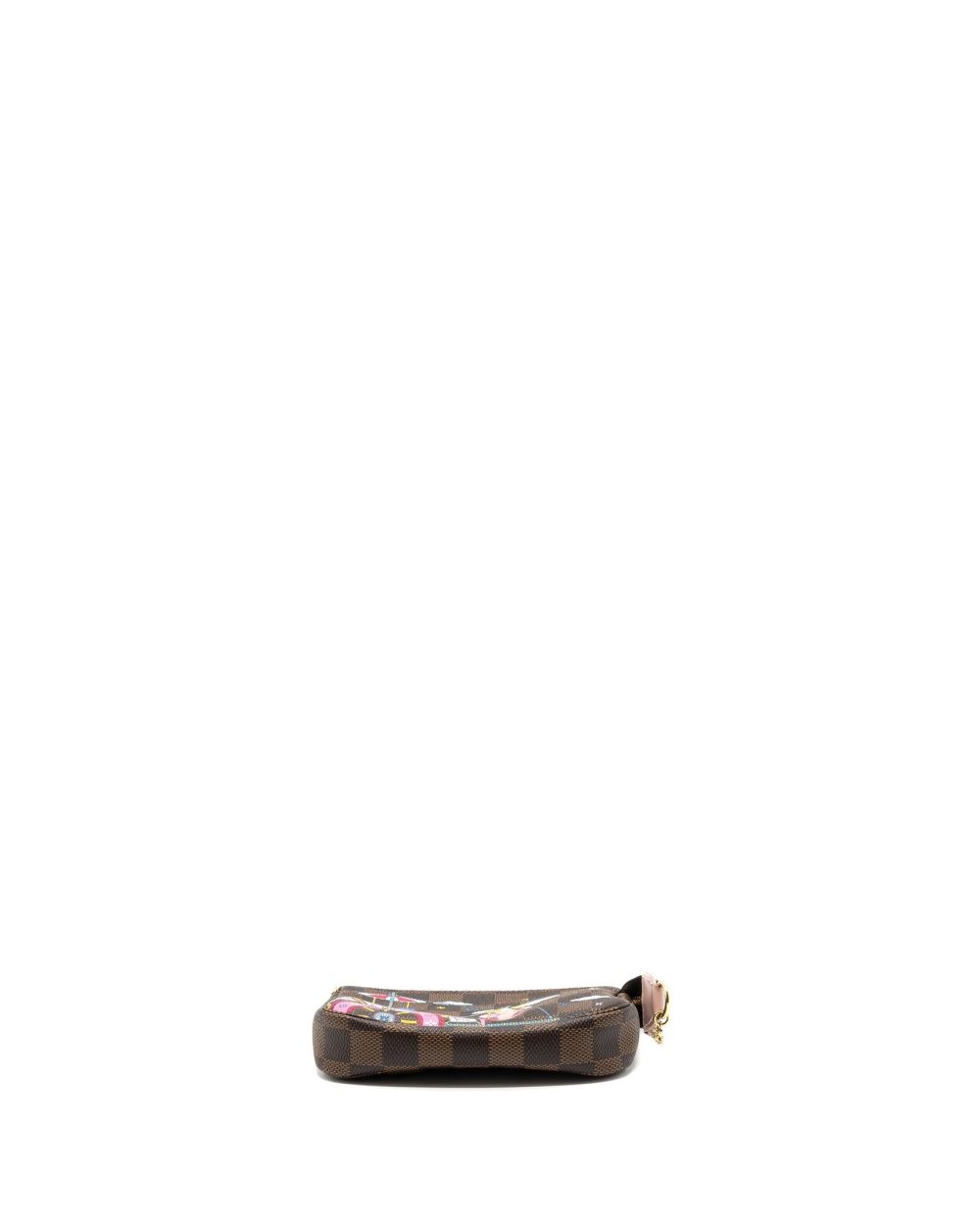 AAA Replica Louis Vuitton LV MINI POCHETTE ACCESSORIES CHRISTMAS LIMITED EDITION MULTICOLOR GHW