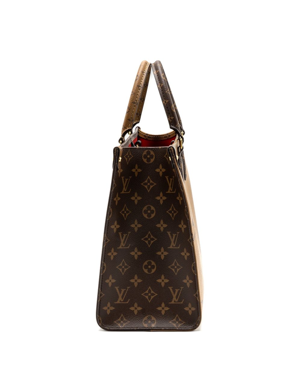 AAA Replica Louis Vuitton LV ONTHEGO MM MONOGRAM REVERSE CANVAS GHW