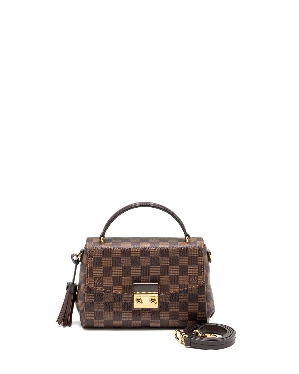 AAA Replica Louis Vuitton LV CROISETTE DAMIER EBENE CANVAS GHW
