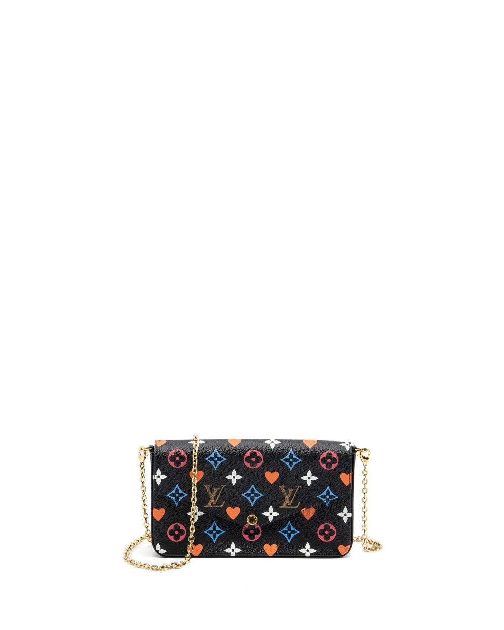 AAA Replica Louis Vuitton LV FELICIE POCHETTE GAME ON LIMITED EDITION MONOGRAM CANVAS GHW