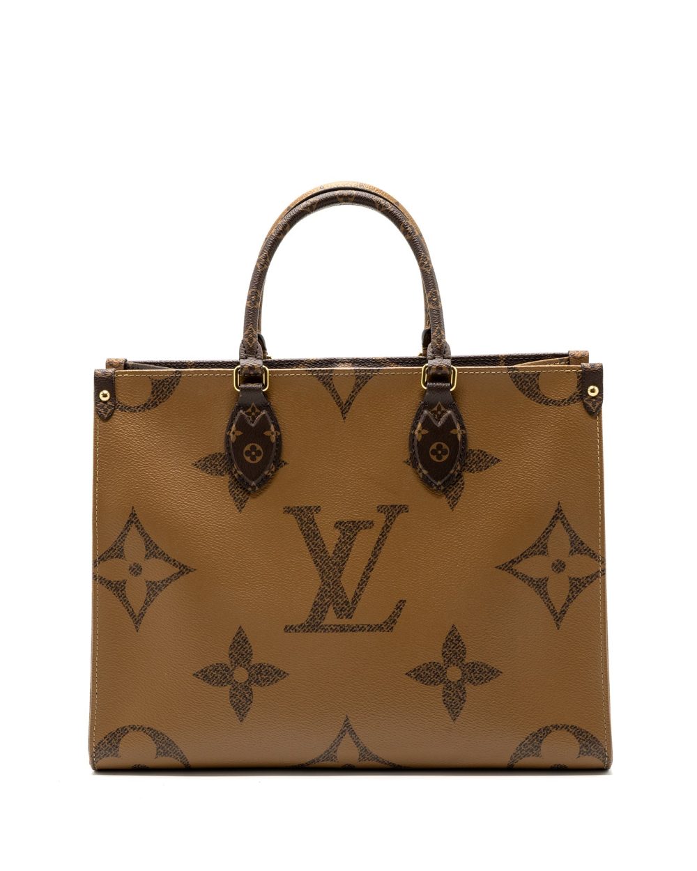 AAA Replica Louis Vuitton LV ONTHEGO MM MONOGRAM REVERSE CANVAS GHW