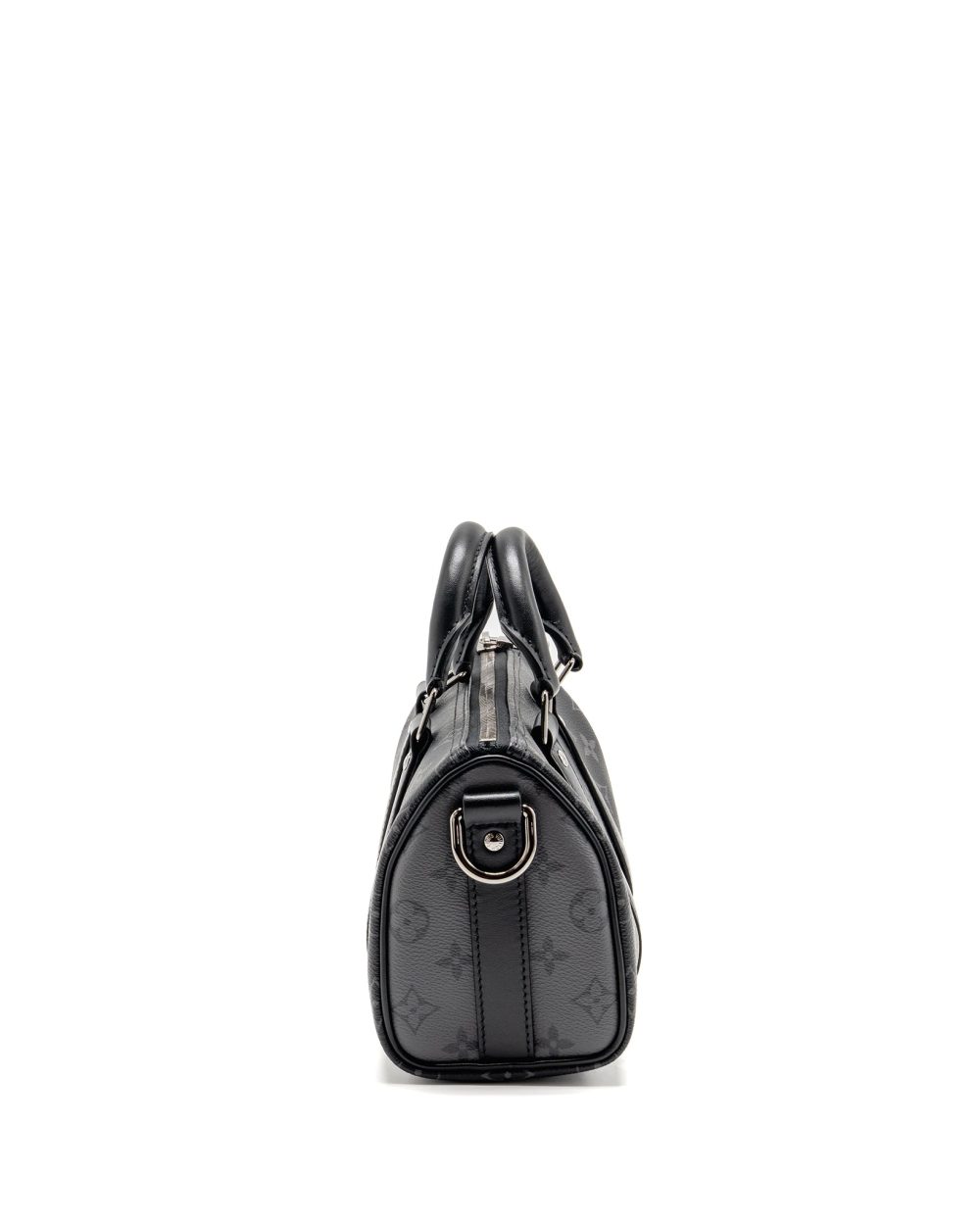 AAA Replica Louis Vuitton LV KEEPALL BANDOULIERE 25 MONOGRAM ECLIPSE SHW