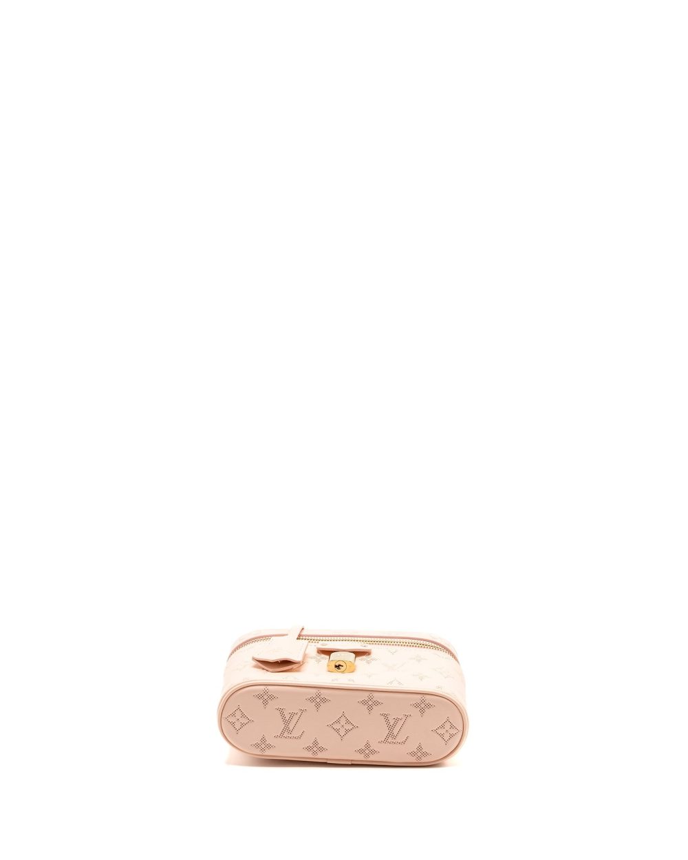 AAA Replica Louis Vuitton LV VANITY POUCH CALFSKIN ROSE JASMIN PINK LGHW