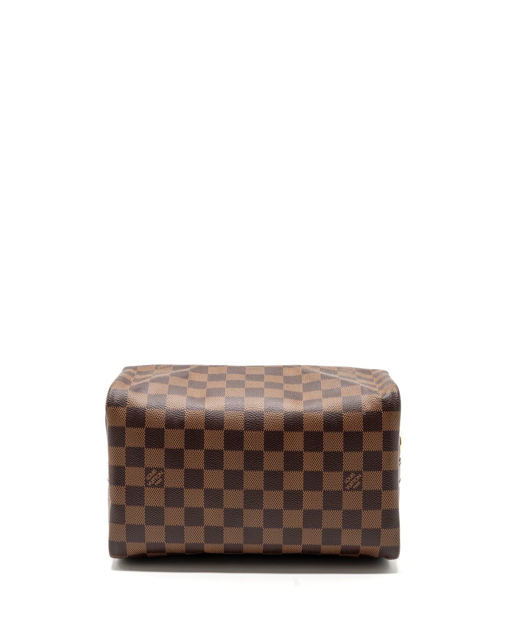 AAA Replica Louis Vuitton LV SPEEDY BANDOULIERE 25 DAMIER EBENE CANVAS GHW (NEW VERSION)
