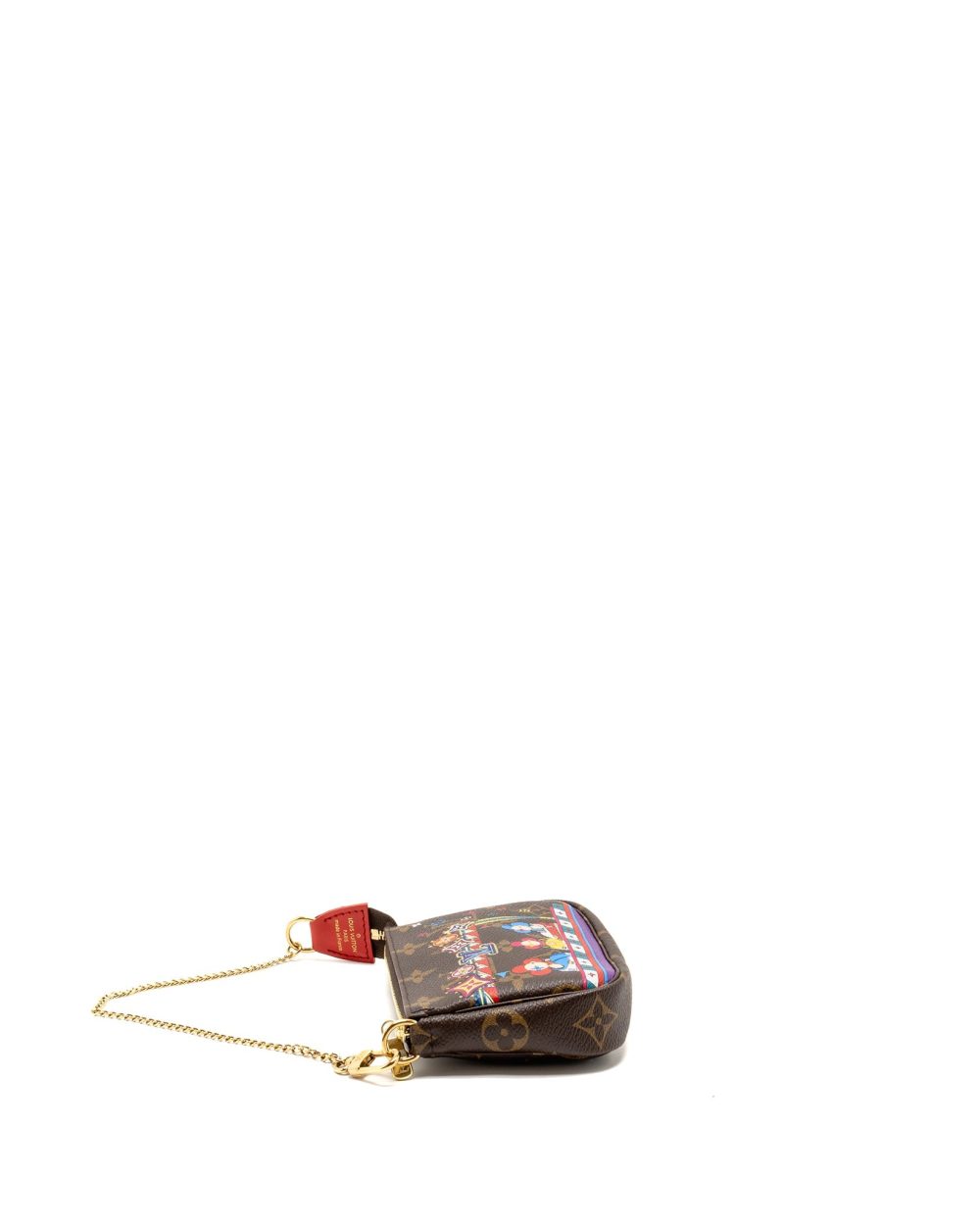 AAA Replica Louis Vuitton LV 2020 MINI POCHETTE 2020 CHRISTMAS ANIMATION BUMPER CARS MONOGRAM CANVAS GHW