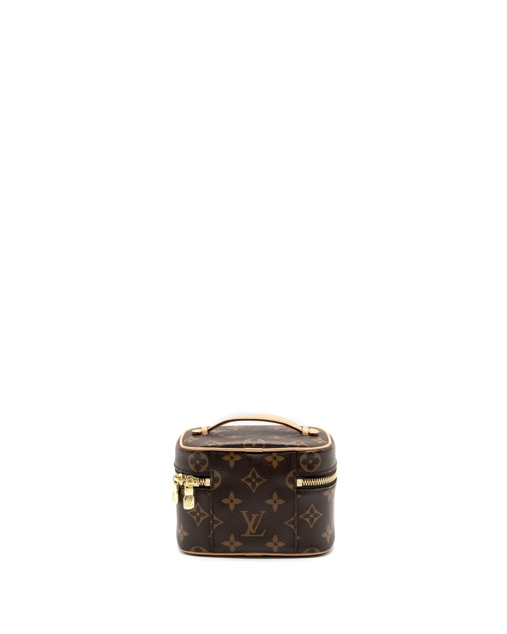 AAA Replica Louis Vuitton LV NICE NANO MONOGRAM CANVAS GHW