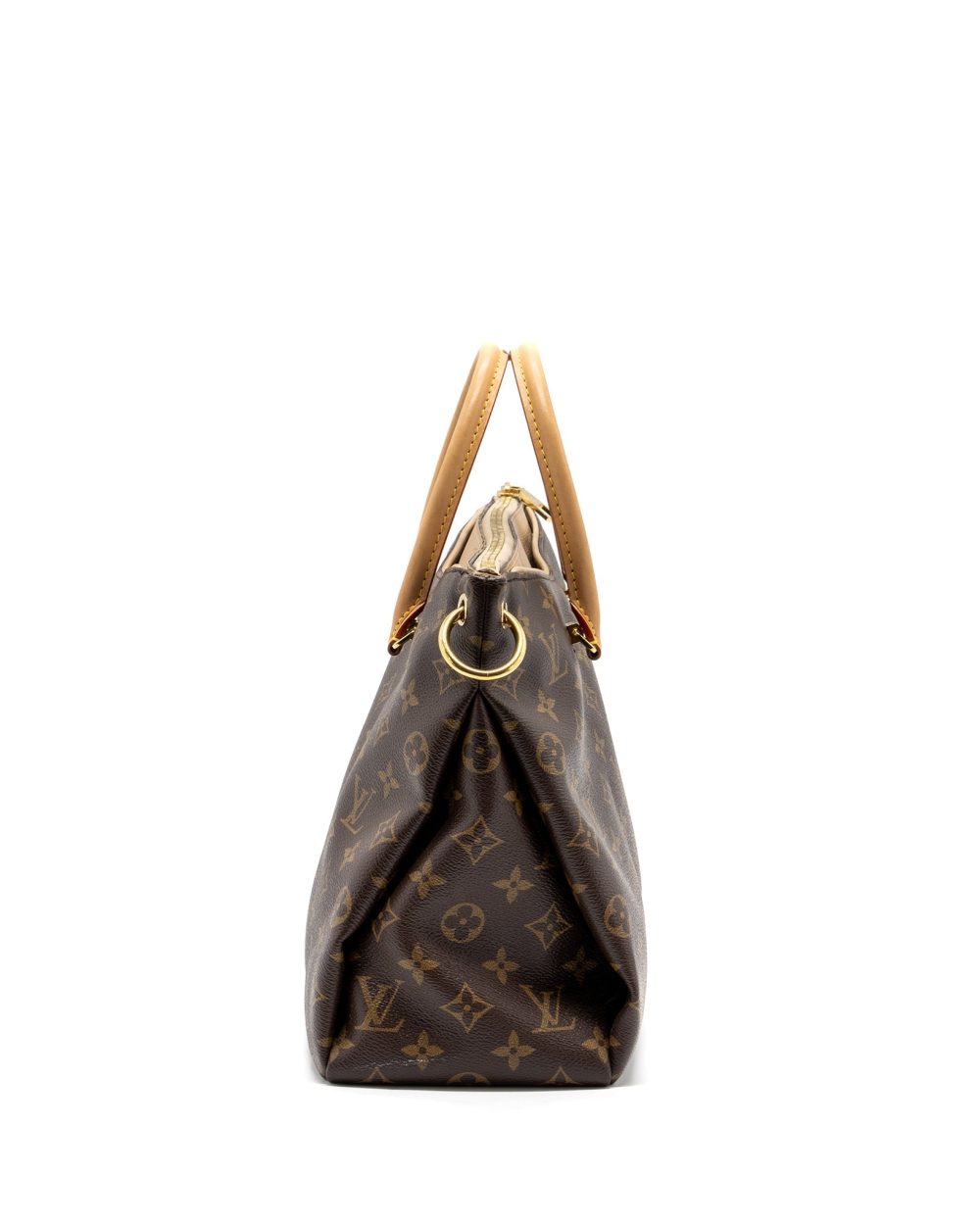 AAA Replica Louis Vuitton LV PALLAS DUNE TOTE BAG MONOGRAM CANVAS / BEIGE GHW