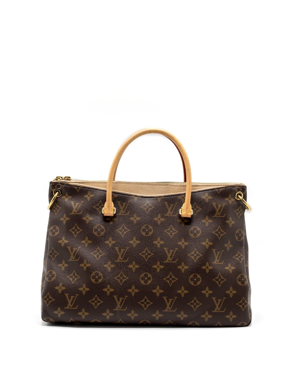 AAA Replica Louis Vuitton LV PALLAS DUNE TOTE BAG MONOGRAM CANVAS / BEIGE GHW