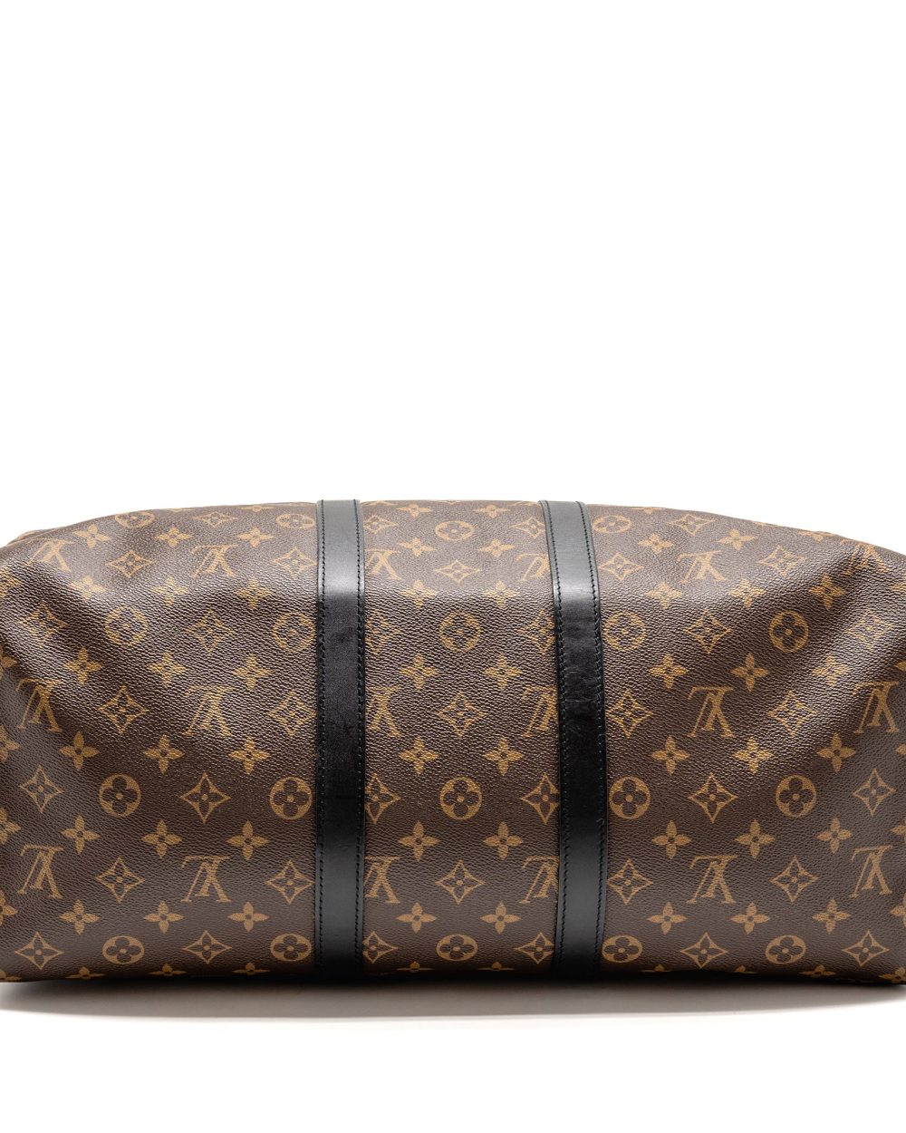 AAA Replica Louis Vuitton LV KEEPALL BANDOULIERE 45 MONOGRAM MACASSAR SHW