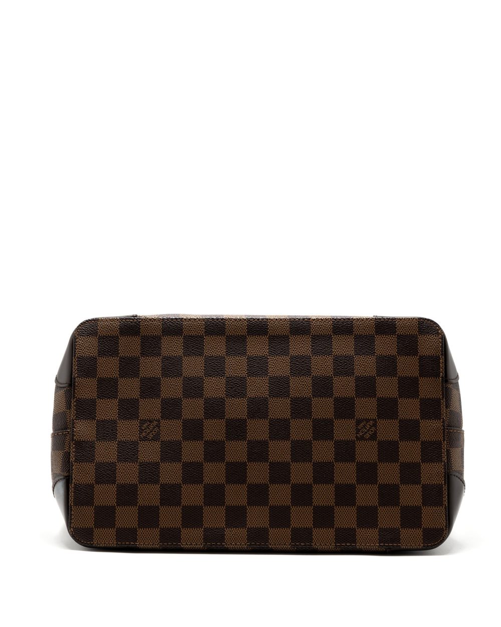 AAA Replica Louis Vuitton LV HAMSTEAD TOTE BAG DAMIER EBENE GHW