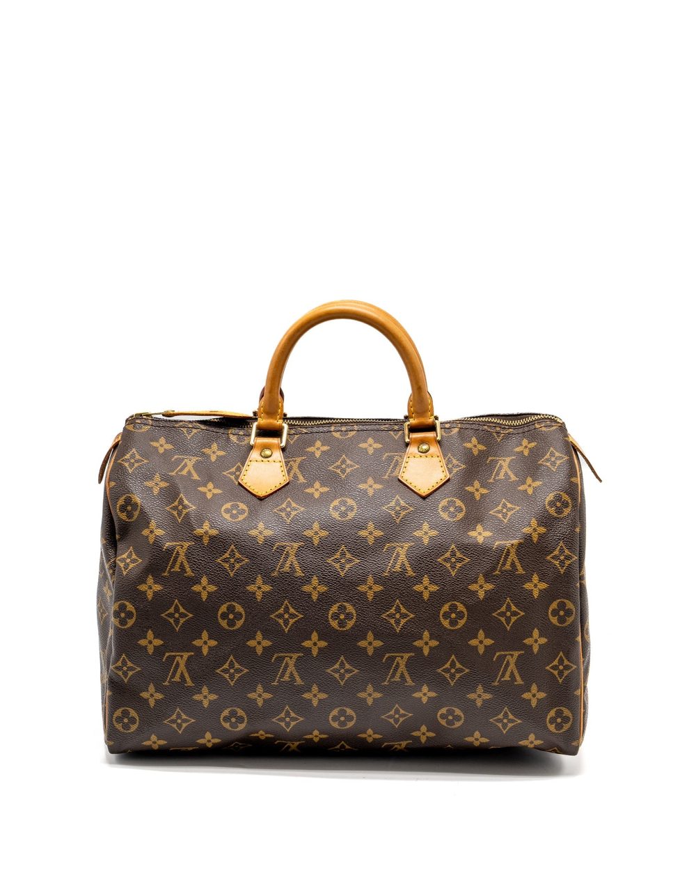 AAA Replica Louis Vuitton LV SPEEDY 35 MONOGRAM CANVAS GHW