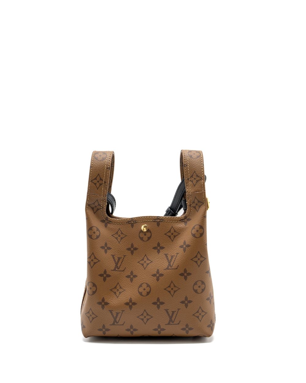 AAA Replica Louis Vuitton LV ATLANTIS BB MONOGRAM REVERSE CANVAS GHW (NEW VERSION)