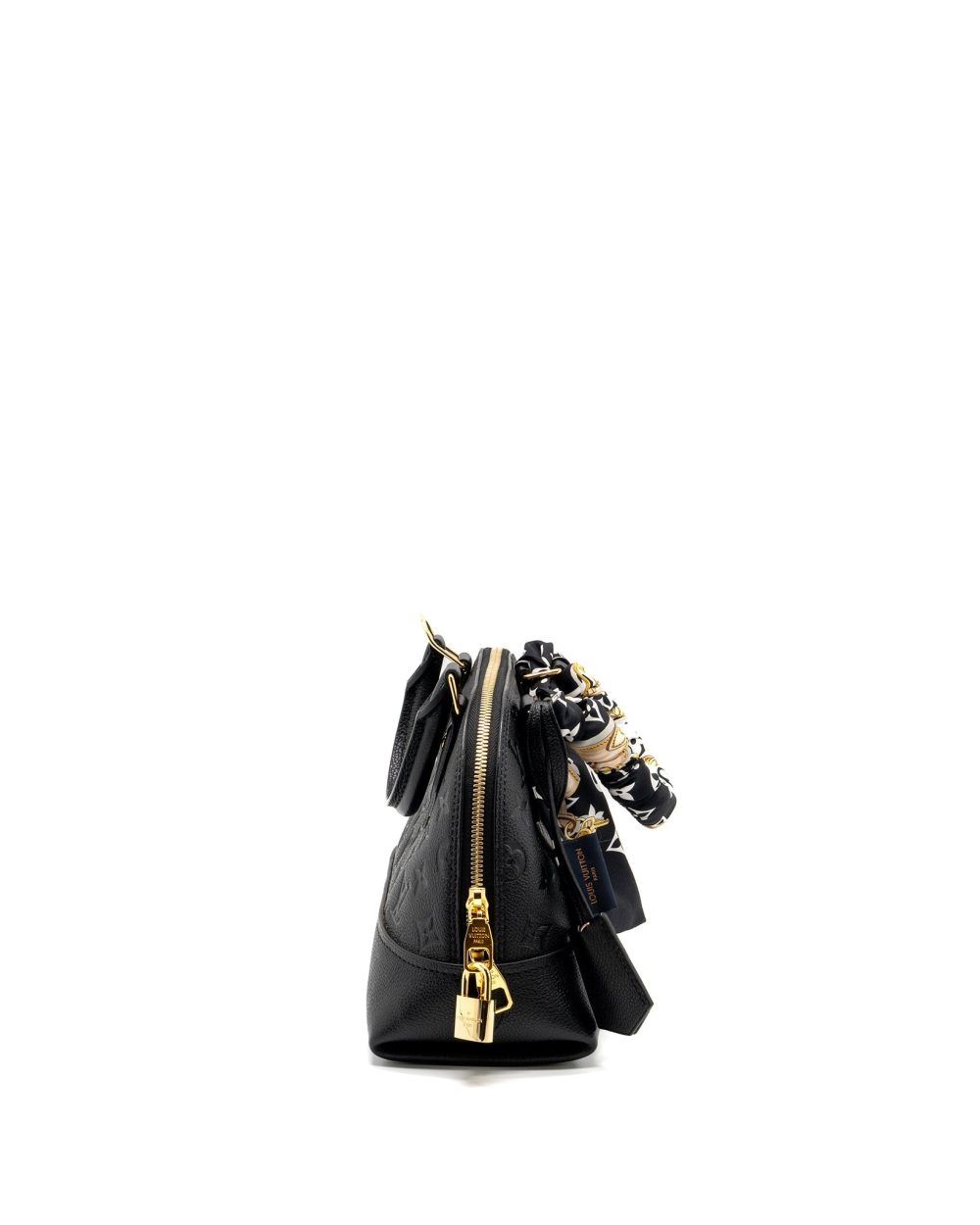 AAA Replica Louis Vuitton LV NEO ALMA BB MONOGRAM EMPREINTE LEATHER BLACK GHW(NEW VERSION)