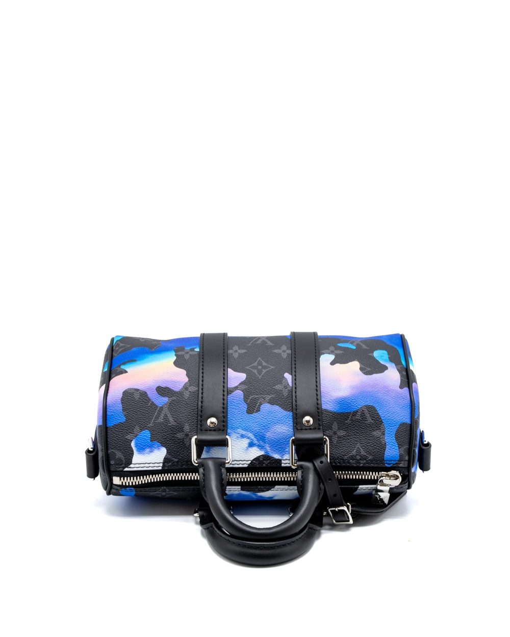 AAA Replica Louis Vuitton LV KEEPALL BANDOULIERE 25 SUNRISE MONOGRAM CANVAS SHW (NEW VERSION)