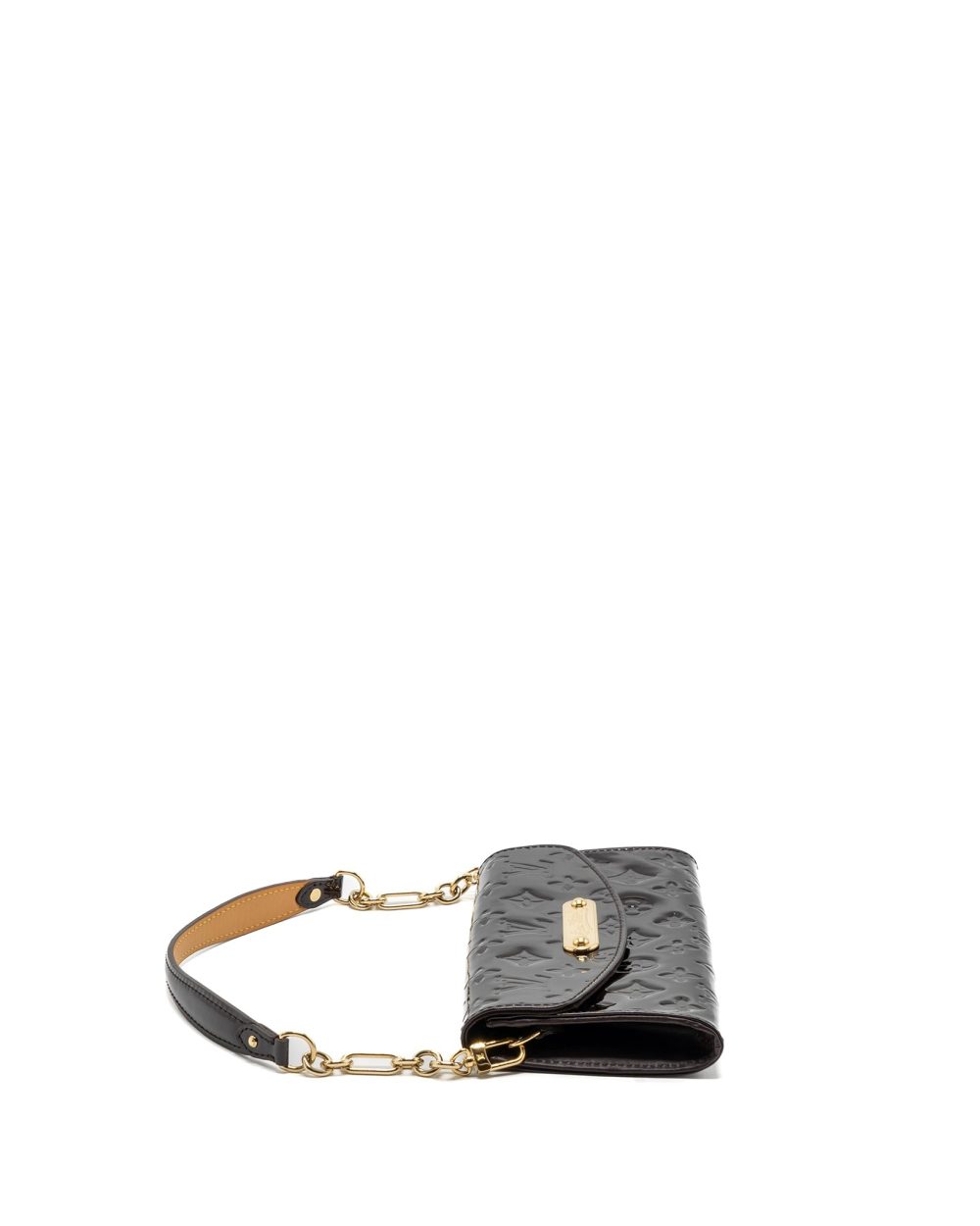 AAA Replica Louis Vuitton LV VINTAGE SUNSET BOULEVARD CLUTCH MONOGRAM/PATENT RED GHW
