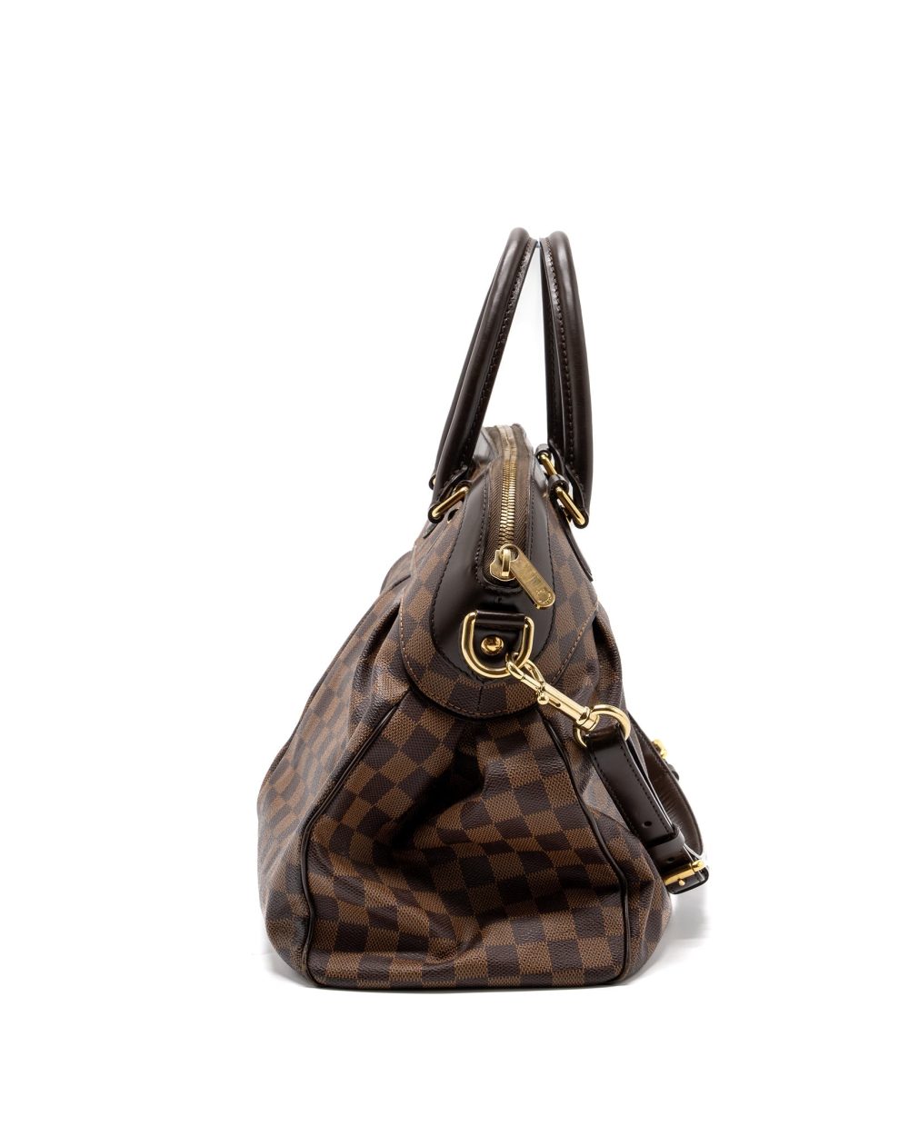 AAA Replica Louis Vuitton LV TREVI GM HANDBAG DAMIER EBENE GHW