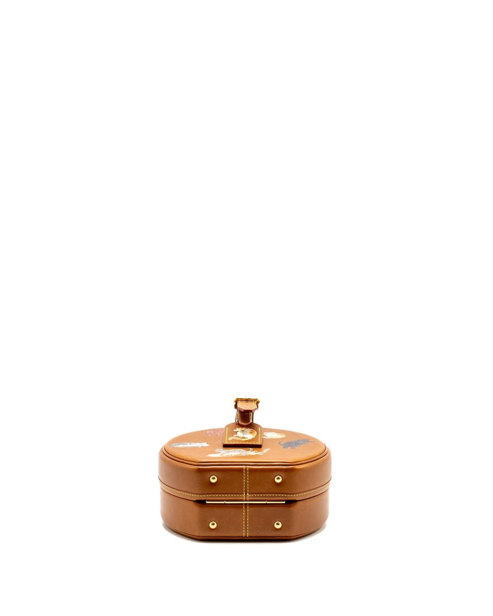 AAA Replica Louis Vuitton LV BOITE CHAPEAU BAG LIMITED EDITION GRACE CODDINGTON CATOGRAM PETIT CALFSKIN BROWN GHW