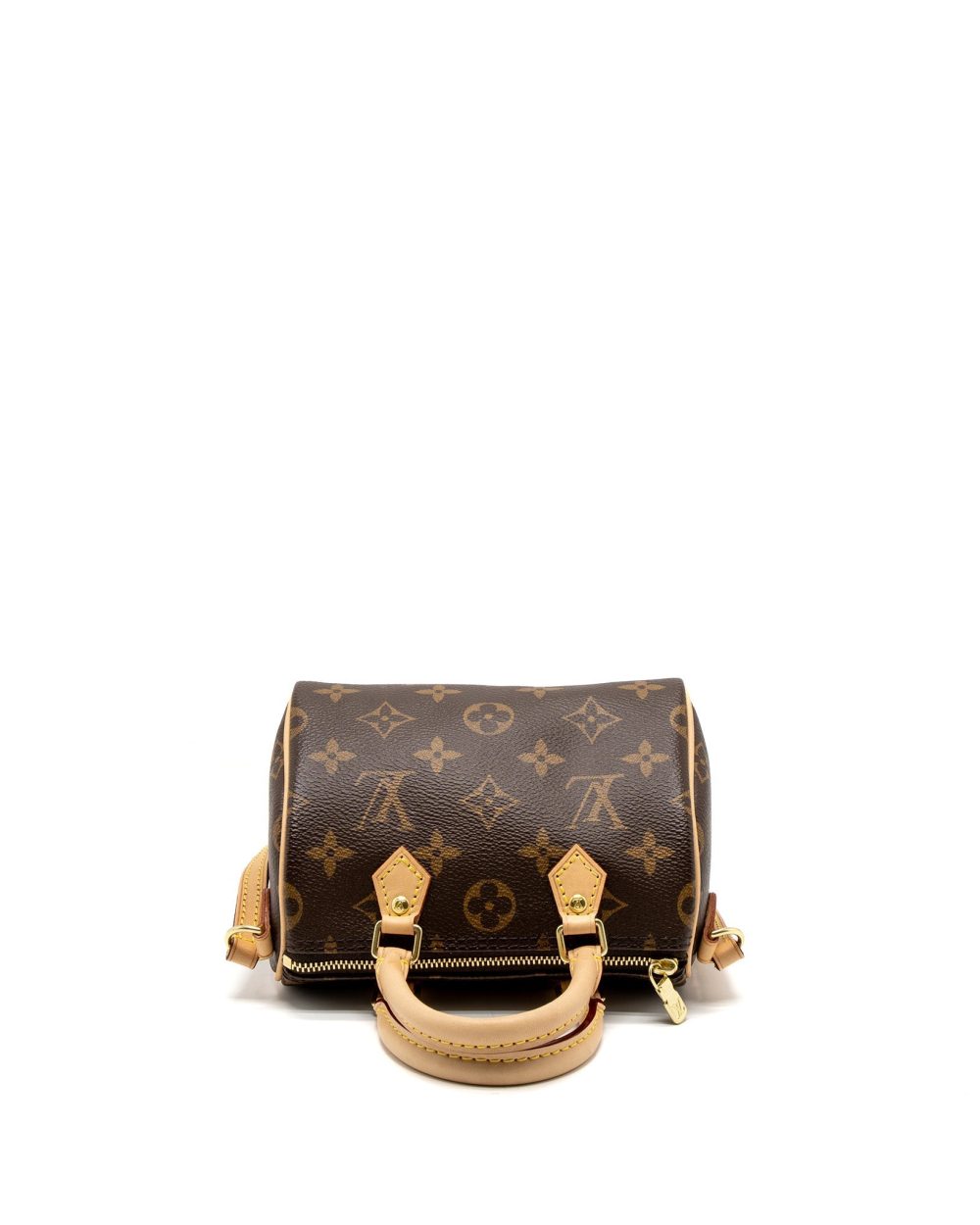AAA Replica Louis Vuitton LV NANO SPEEDY MONOGRAM CANVAS GHW (OLD VERSION)