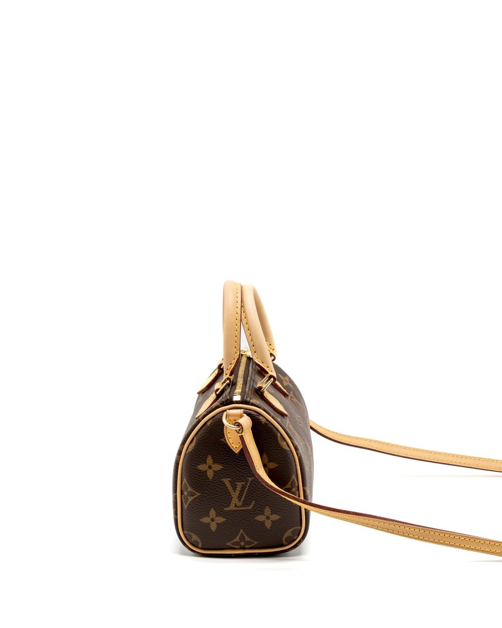 AAA Replica Louis Vuitton LV NANO SPEEDY MONOGRAM CANVAS GHW (OLD VERSION)