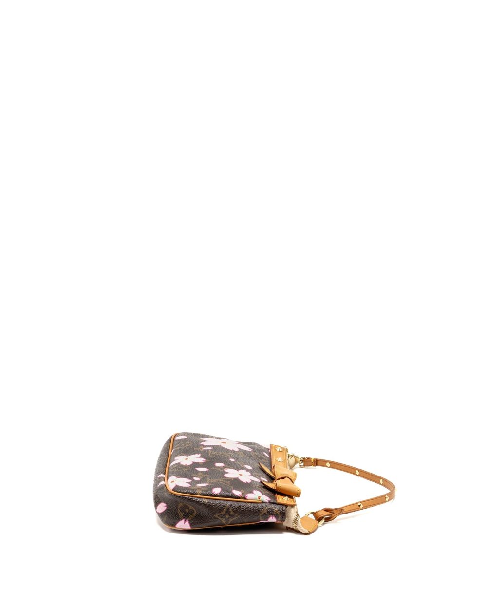 AAA Replica Louis Vuitton LV VINTAGE TAKASHI MURAKAMI CHERRY BLOSSOM POCHETTE ACCESSORIES MONOGRAM MULTICOLOUR GHW