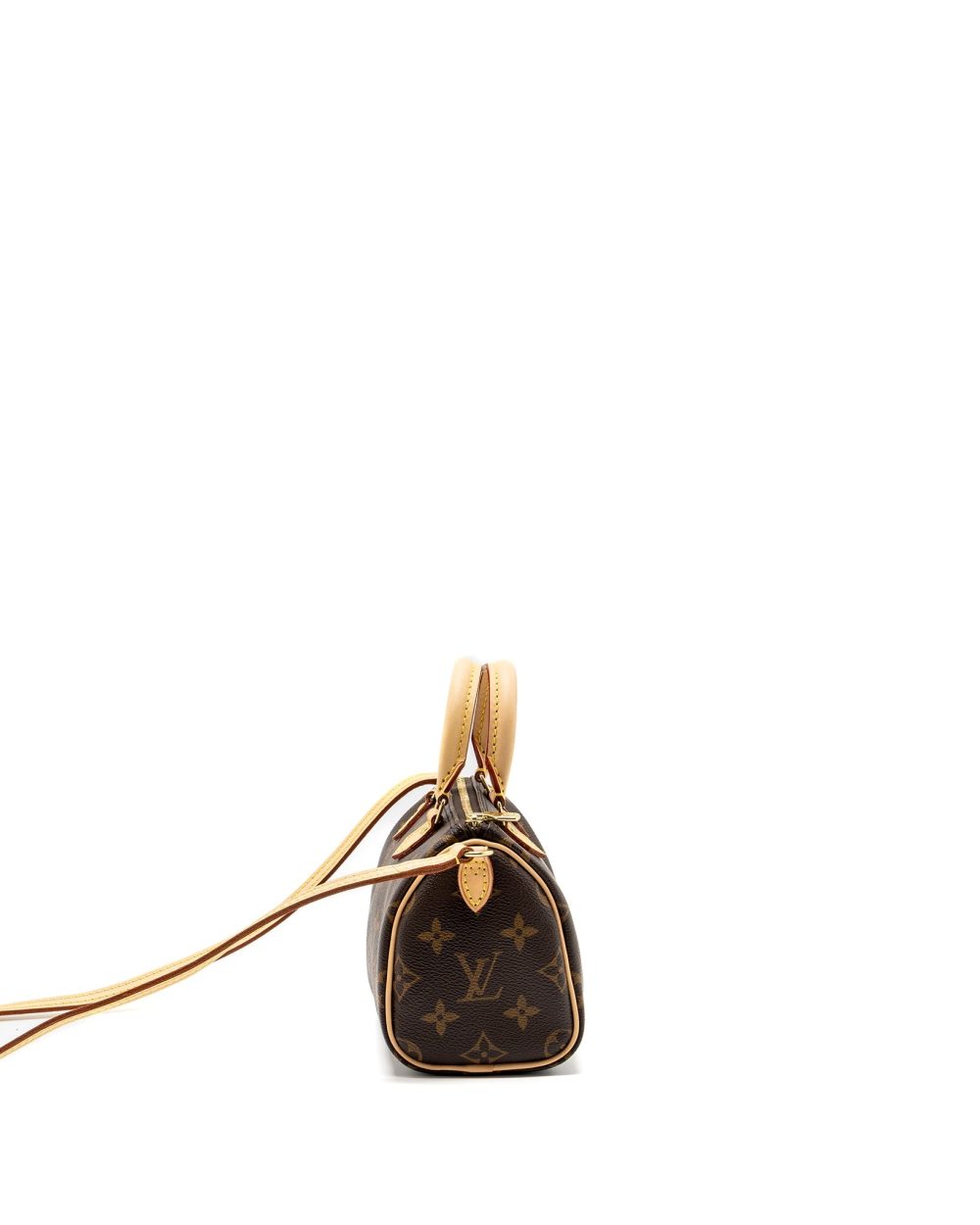 AAA Replica Louis Vuitton LV NANO SPEEDY MONOGRAM CANVAS GHW (OLD VERSION)