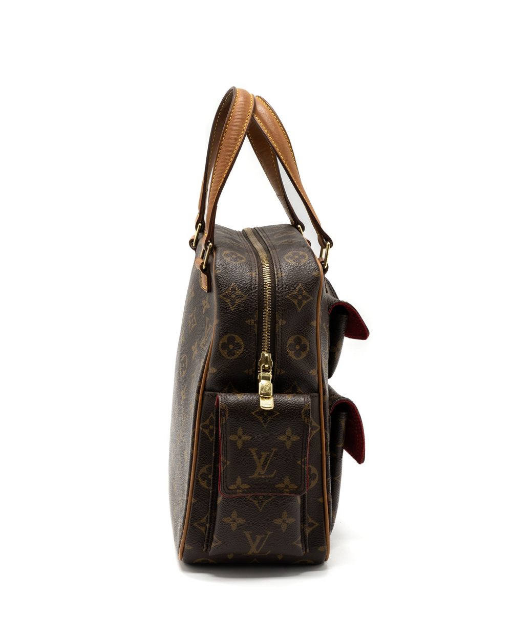 AAA Replica Louis Vuitton LV VINTAGE TOP HANDLE BAG MONOGRAM CANVAS GHW