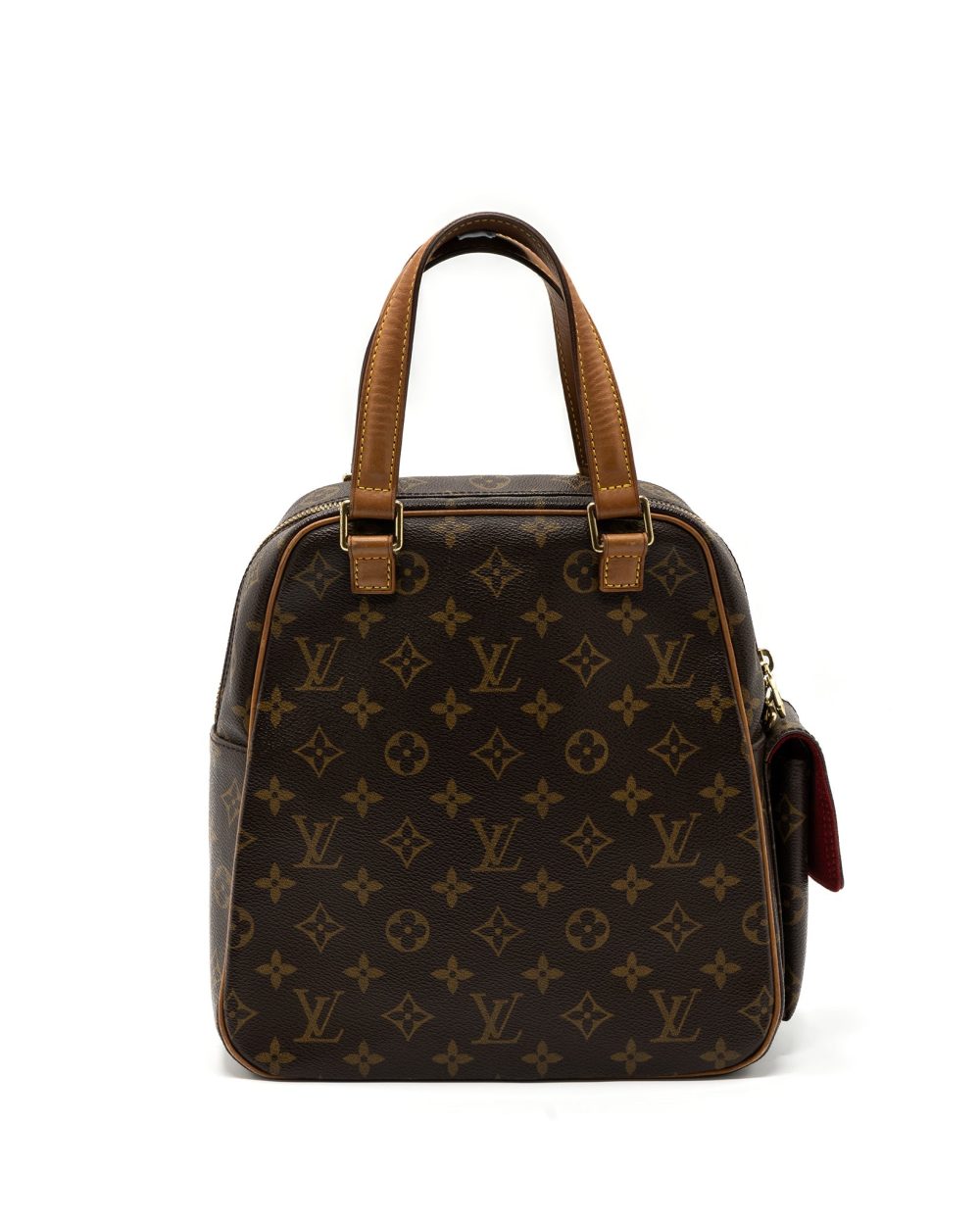 AAA Replica Louis Vuitton LV VINTAGE TOP HANDLE BAG MONOGRAM CANVAS GHW