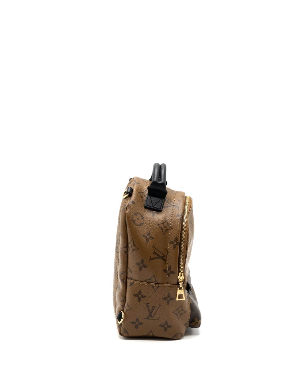 AAA Replica Louis Vuitton LV MINI PALM SPRING BACKPACK REVERSE MONOGRAM CANVAS GHW