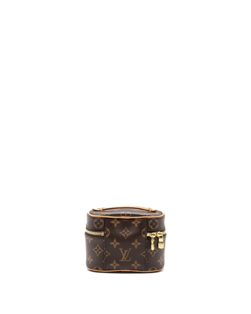 AAA Replica Louis Vuitton LV NICE NANO MONOGRAM CANVAS GHW