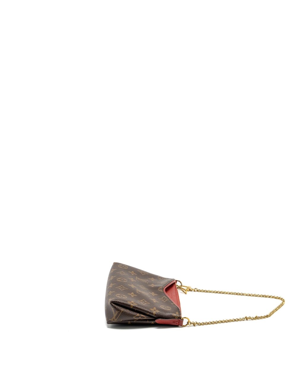 AAA Replica Louis Vuitton LV PALLAS CLUTCH MONOGRAM 2 WAY SHOULDER BAG MONOGRAM CANVAS/LEATHER CERISE GHW