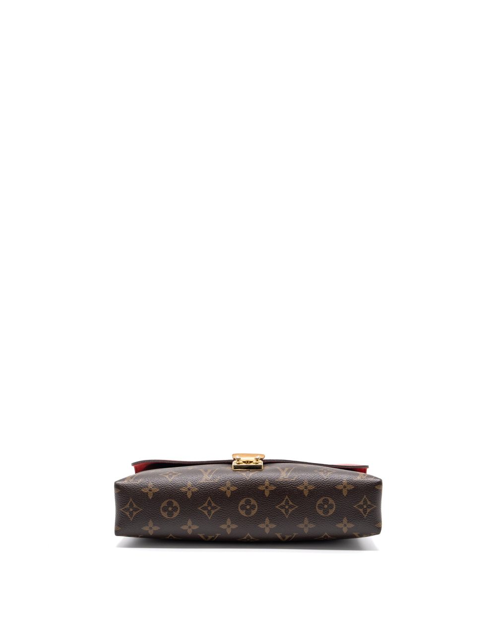 AAA Replica Louis Vuitton LV PALLAS CHAIN BAG MONOGRAM CANVAS / CALFSKIN RED GHW