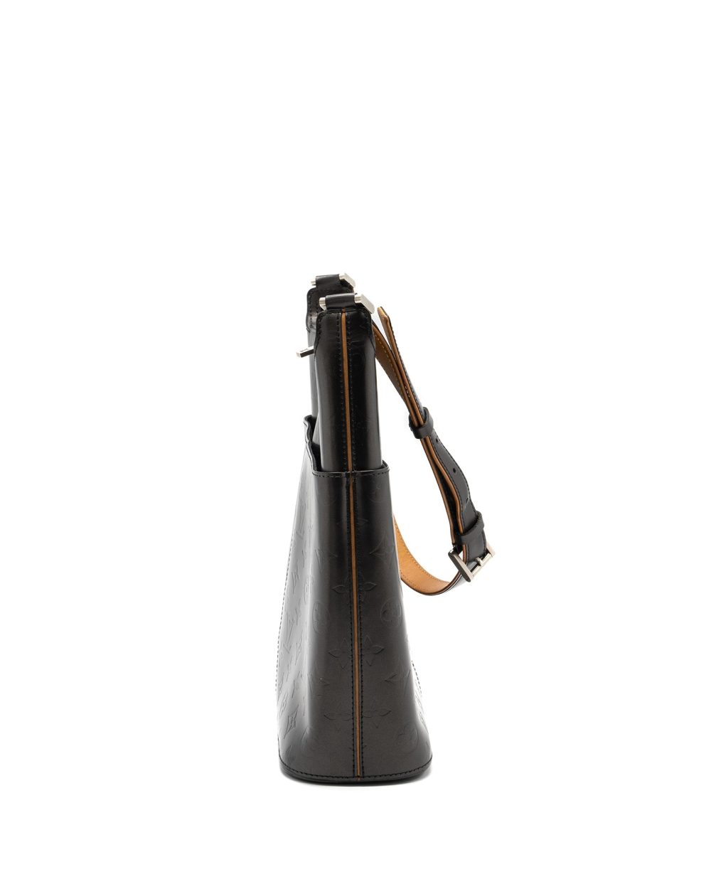 AAA Replica Louis Vuitton LV MESSENGER SHOULDER BAG LEATHER DARK GREY SHW