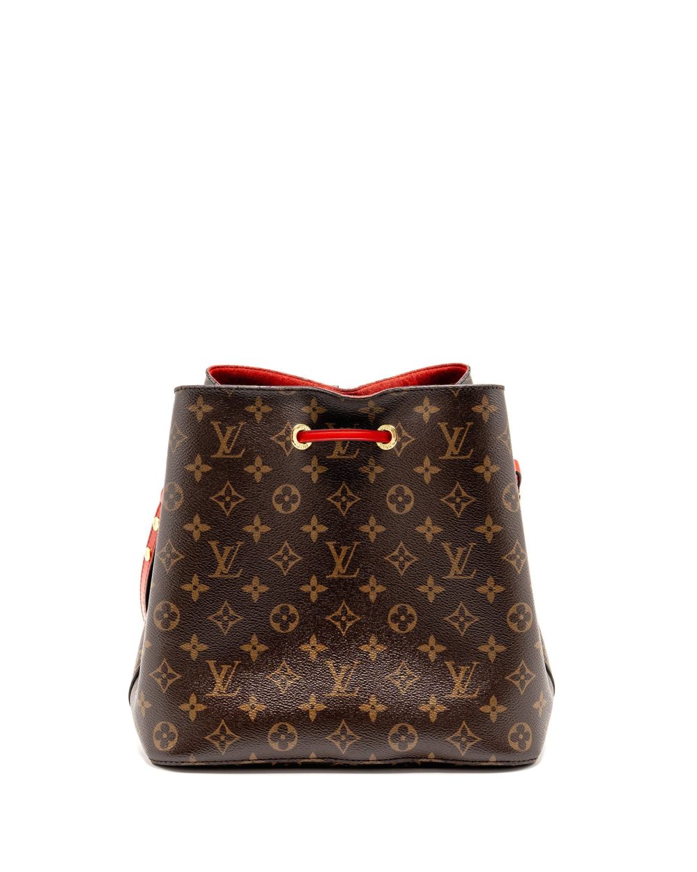 AAA Replica Louis Vuitton LV NEO NOE MONOGRAM CANVAS RED GHW