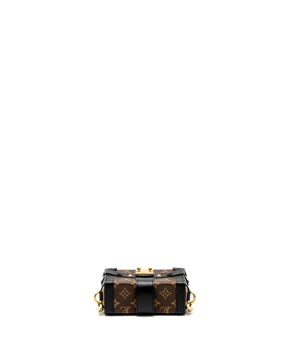 AAA Replica Louis Vuitton LV PETITE MALLE NECKLACE/MINI CHAIN BAG MONOGRAM CANVAS GHW