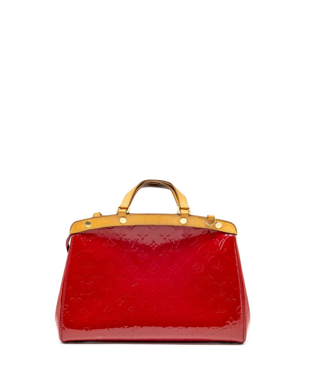 AAA Replica Louis Vuitton LV VERNIS BREA MM BAG MONOGRAM PATENT ROSE INDIAN GHW