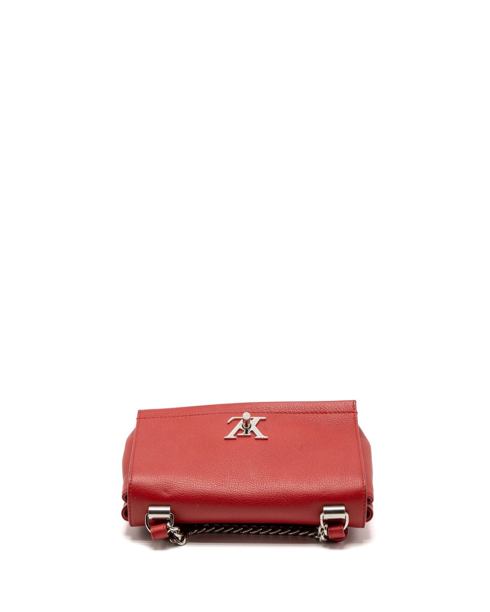 AAA Replica Louis Vuitton LV LOCKME II BB CALFSKIN RUBIS SHW