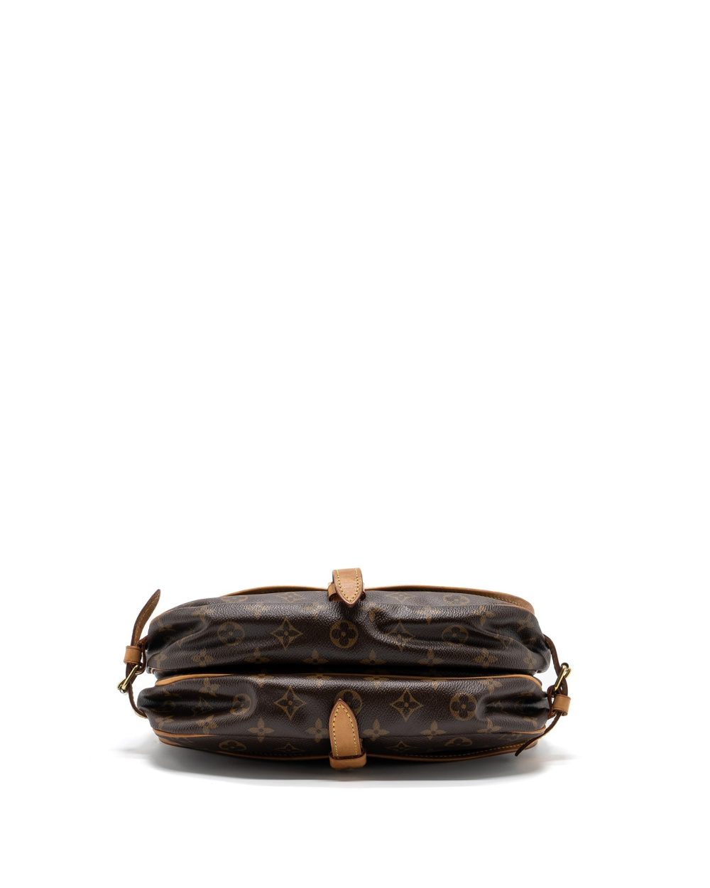 AAA Replica Louis Vuitton LV VINTAGE SAUMUR BAG MONOGRAM CANVAS GHW