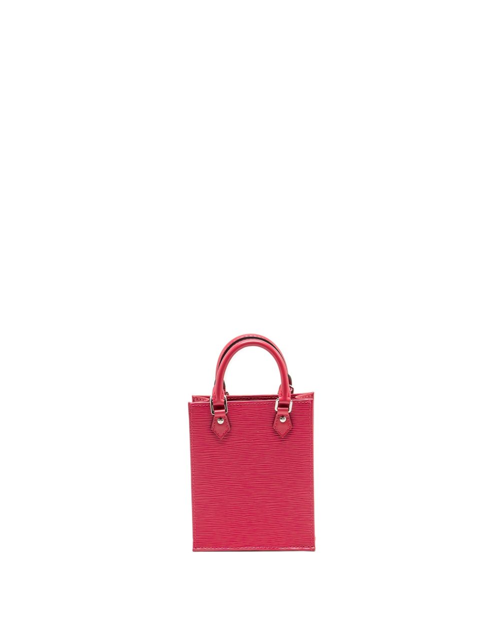 AAA Replica Louis Vuitton LV PETIT SAC PLAT EPI ROSE PONDICHERRY SHW