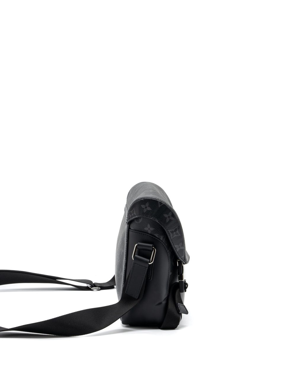 AAA Replica Louis Vuitton LV MESSENGER PM VOYOGER MONOGRAM ECLIPSE CANVAS BLACK SHW