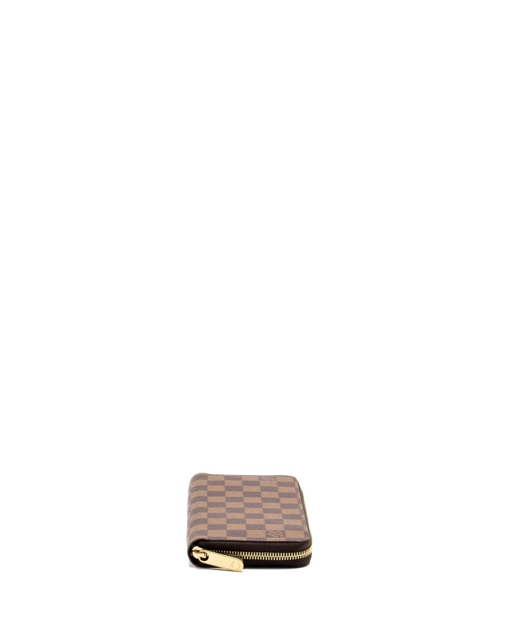 AAA Replica Louis Vuitton LV ZIPPY ORGANIZER MONOGRAM CANVAS DAMIER EBENE GHW