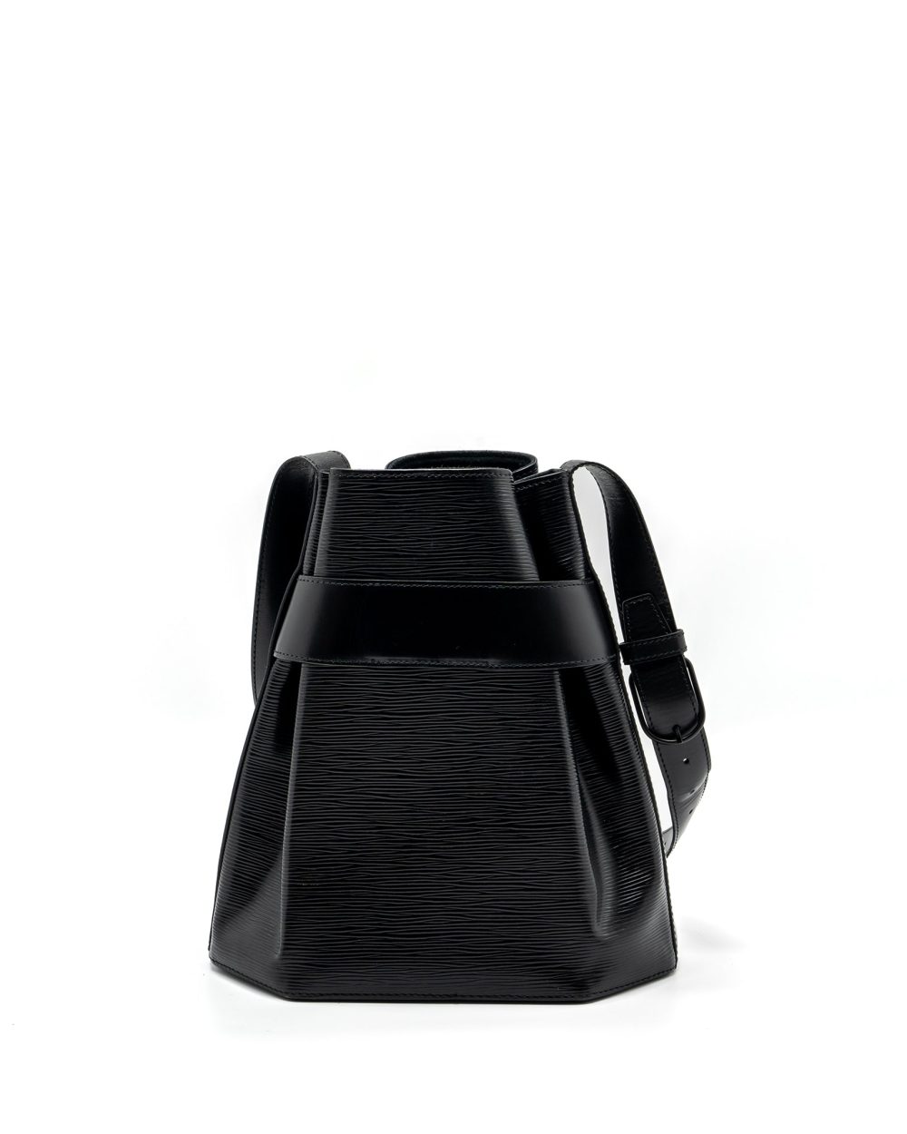 AAA Replica Louis Vuitton LV VINTAGE SAC SEAU BUCKET CROSSBODY BADGE EPI BLACK SHW