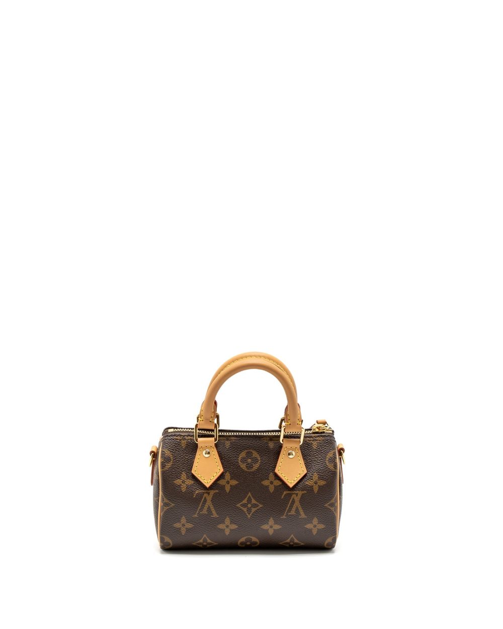 AAA Replica Louis Vuitton LV NANO SPEEDY MONOGRAM CANVAS GHW (NEW VERSION)