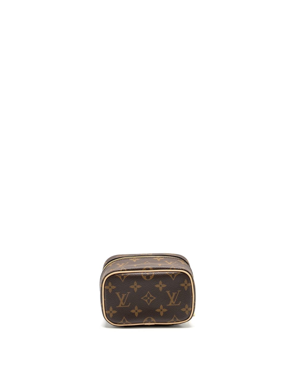 AAA Replica Louis Vuitton LV NICE NANO MONOGRAM CANVAS GHW