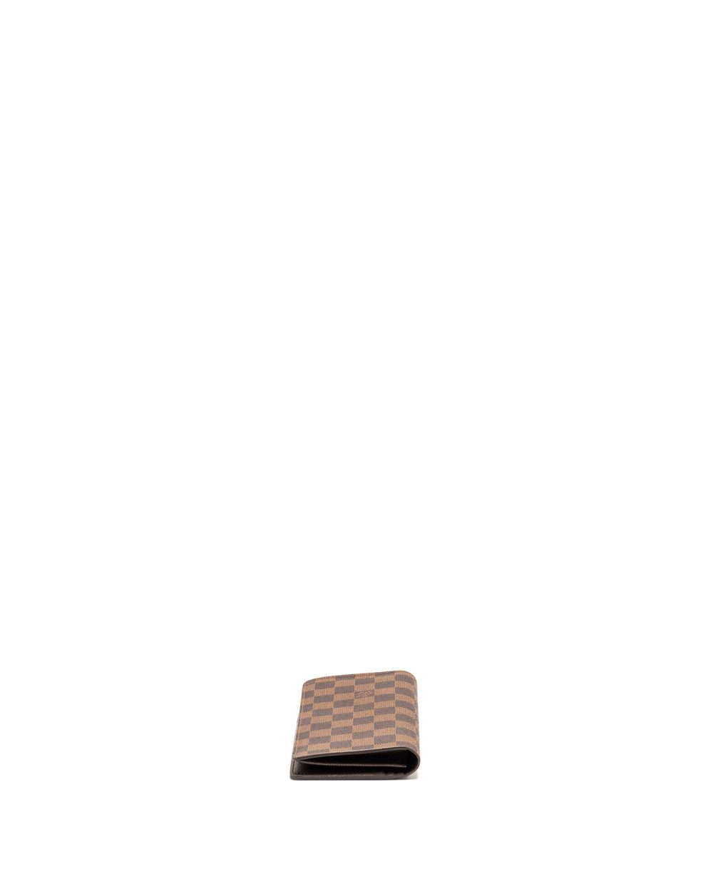 AAA Replica Louis Vuitton LV BRAZZA LONG WALLET DAMIER EBENE CANVAS GHW
