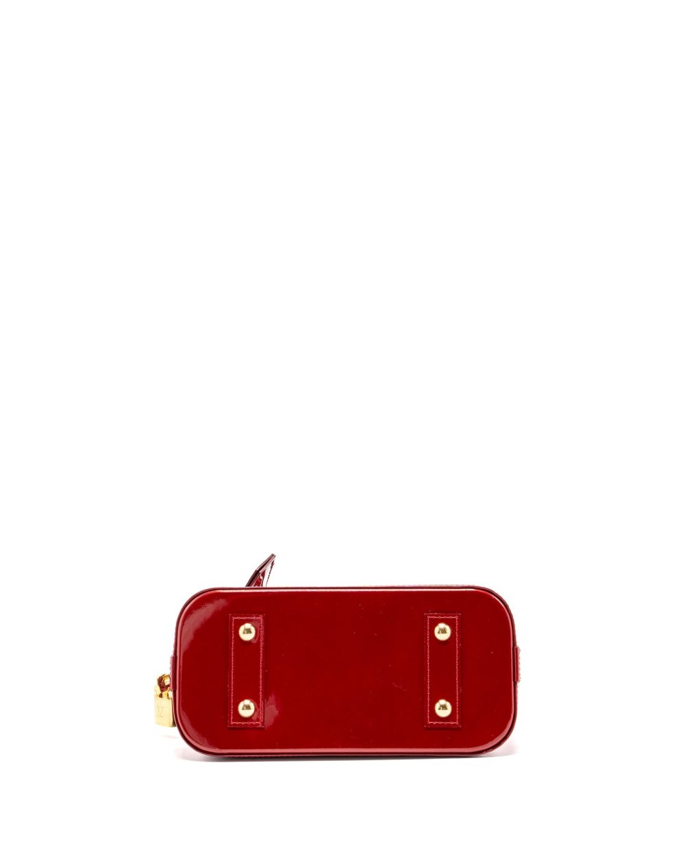 AAA Replica Louis Vuitton LV ALMA BB PATENT RED GHW