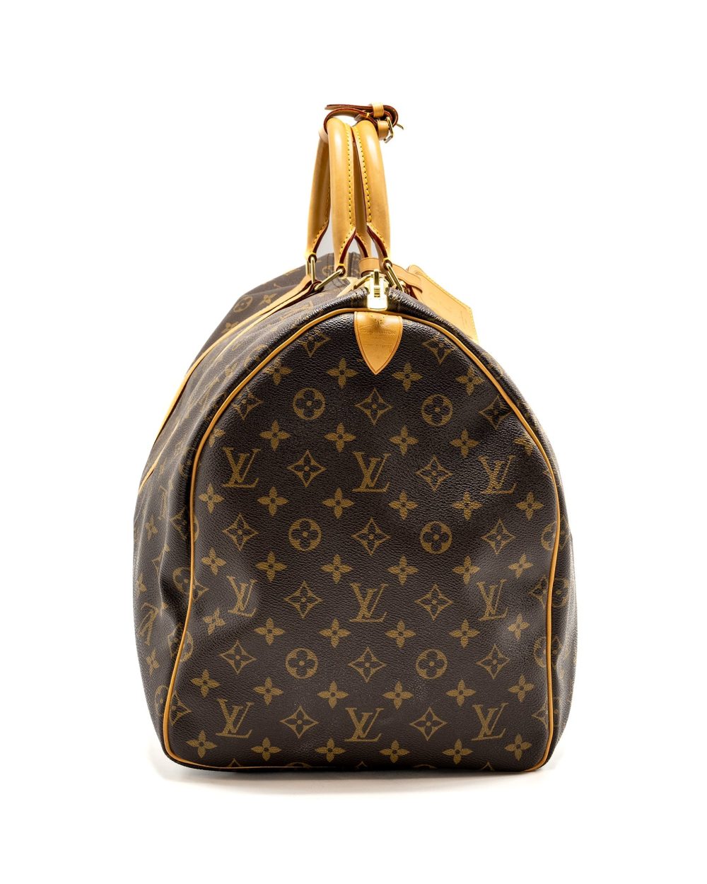 AAA Replica Louis Vuitton LV KEEPALL 55 MONOGRAM CANVAS GHW