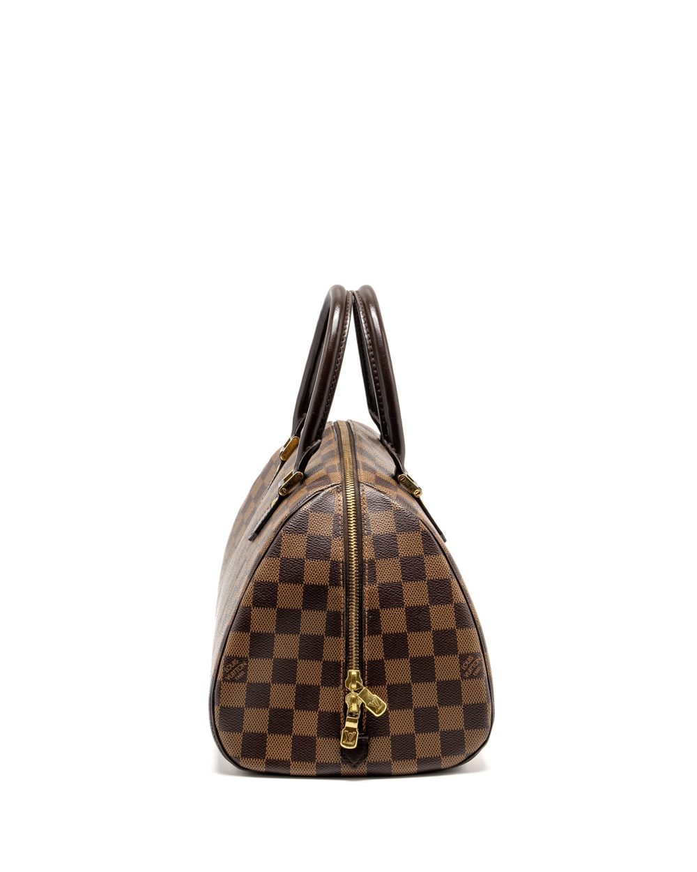 AAA Replica Louis Vuitton LV RIBERA MM TOTE DAMIER EBENE CANVAS GHW