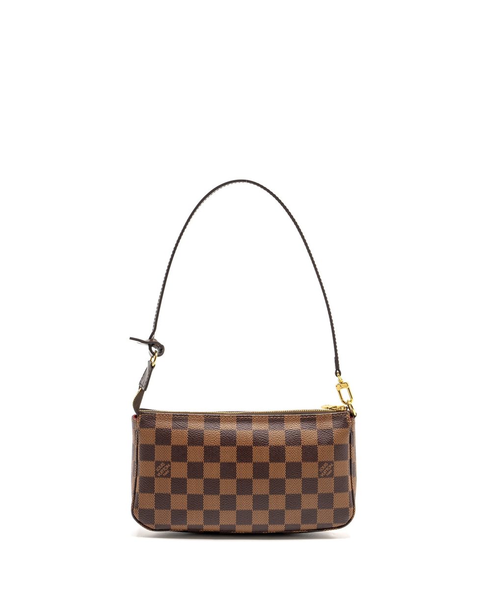 AAA Replica Louis Vuitton LV POCHETTE ACCESSOIRES DAMIER EBENE CANVAS GHW