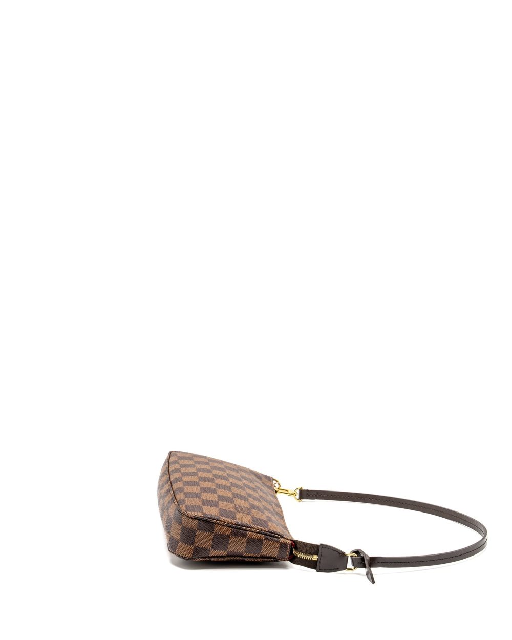 AAA Replica Louis Vuitton LV POCHETTE ACCESSOIRES DAMIER EBENE CANVAS GHW
